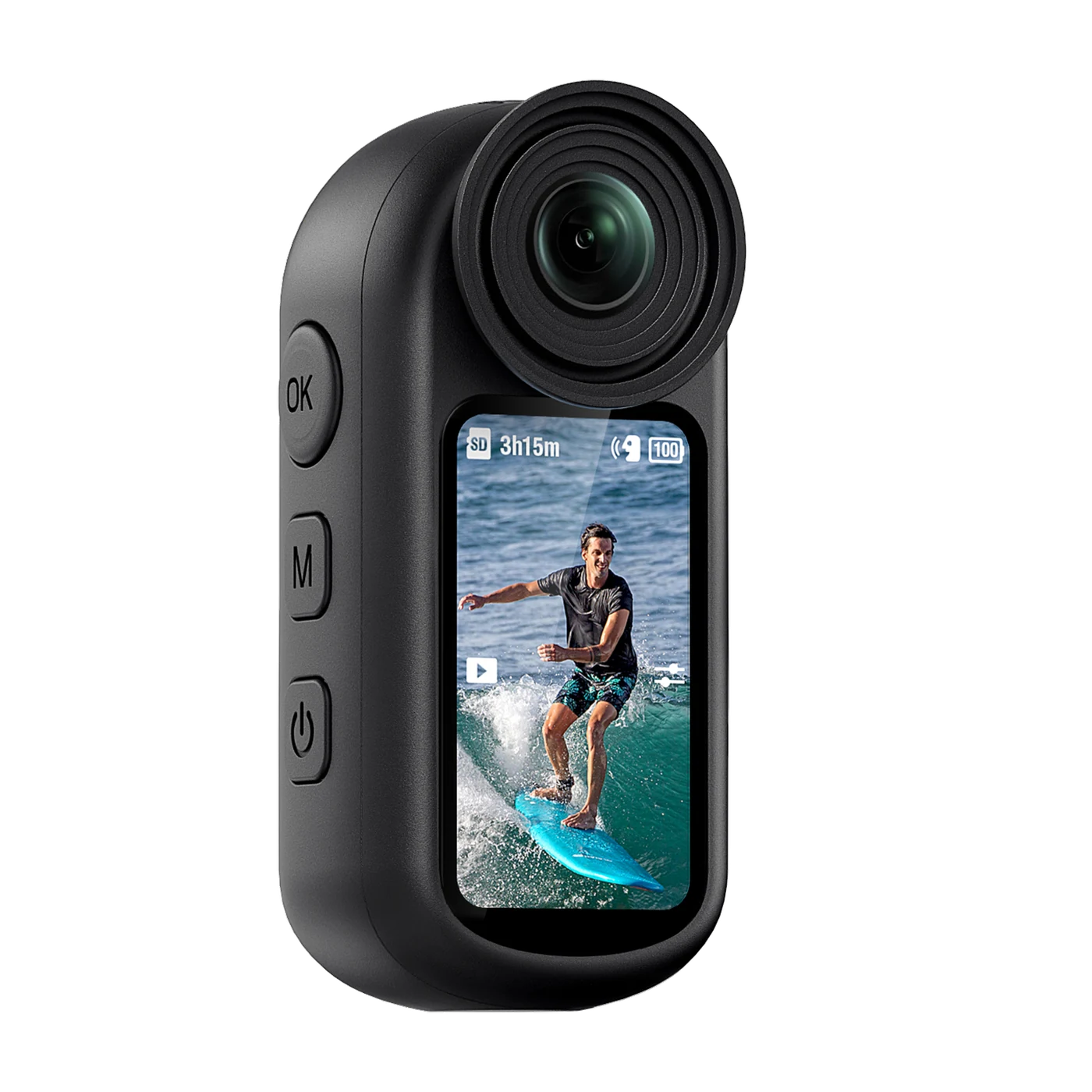 Camera front view